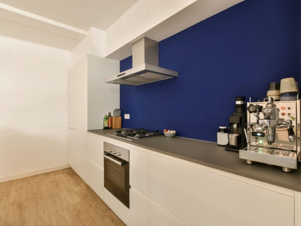accent wall kitchen